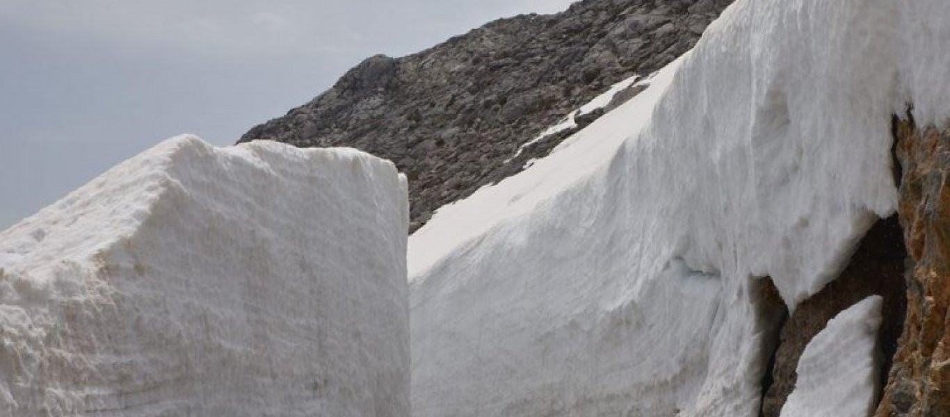 Κρήτη: Βουνά από χιόνι στον Ψηλορείτη (φωτό)